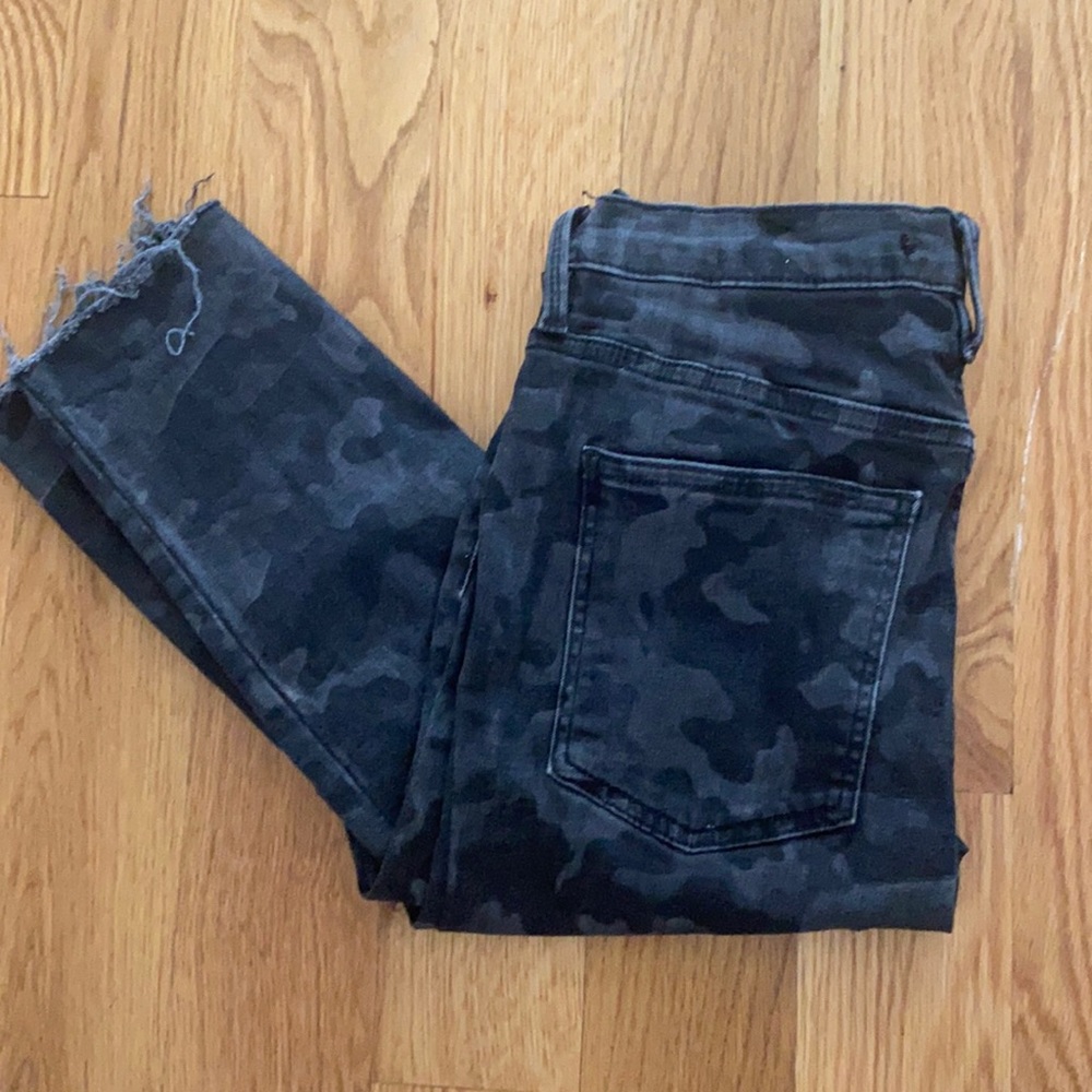 Free People Camo Skinny Jean